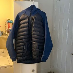 Navy blue Nike aeroloft jacket